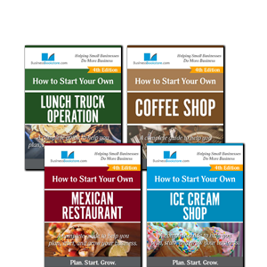 Startup Books for Restaurant and Food Services